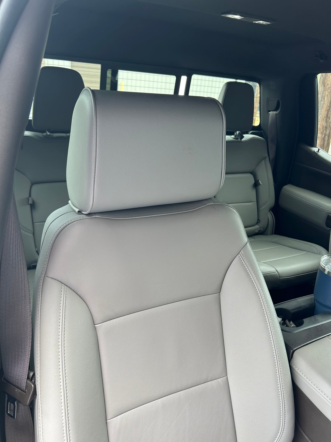 Chevy Silverado front seats with Headrest Safe
