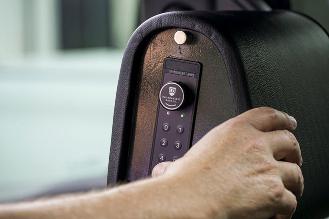 Discreet Vehicle Safe, The Headrest Safe™ Co.